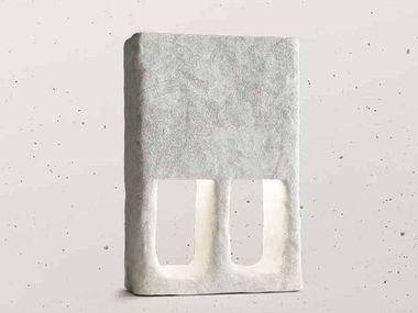 LED ceramic table lamp DOLMEN Il Fanale