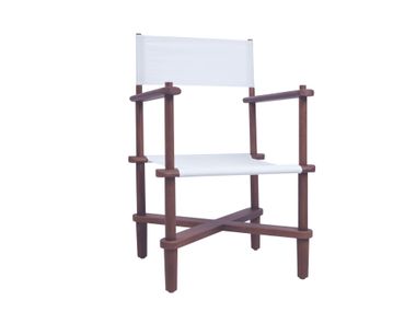 Folding teak chair GLAMPING Il Giardino di Legno