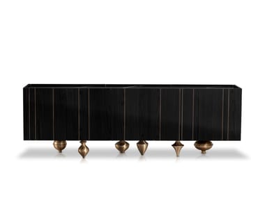 Credenza in legno IL PEZZO 1 BLACK CREDENZA Il Pezzo Mancante