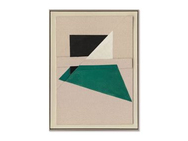 Gemälde aus Segeltuch AGAVE -  GREEN SHAPES In Stock