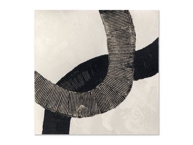 Gemälde aus Segeltuch AGAVE - BLACK LINES In Stock