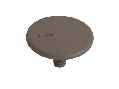 Washbasin ceramic pop up plug ALICE CERAMICA - PIL06 COFFEE In Stock