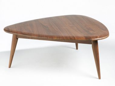 Low walnut coffee table AMPM - THÉOLEINE In Stock