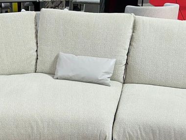 Rectangular leather sofa cushion ARKETIPO - BODYGUARD 55x30 In Stock
