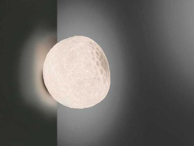 Lampada da parete / lampada da soffitto in vetro soffiato ARTEMIDE - METEORITE 35 In Stock