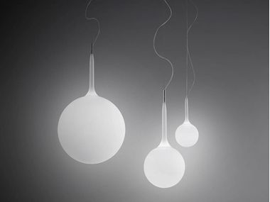 Luminária pendente LED de vidro soprado ARTEMIDE - CASTORE 420 In Stock
