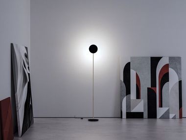 Lampada da terra orientabile in metallo DAVIDE GROPPI - STOP In Stock