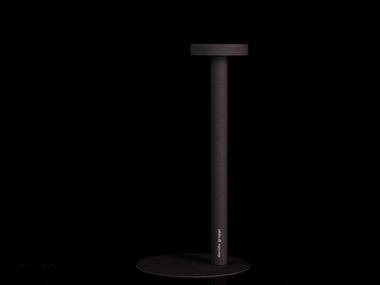 Lampada da tavolo a LED a batteria DAVIDE GROPPI - TeTaTeT GRAVITY BLACK In Stock
