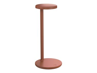 LED table lamp with USB charging FLOS - OBLIQUE RUST In Stock