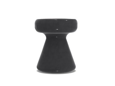 Coffee table / stool GERVASONI - INOUT 44 Black In Stock
