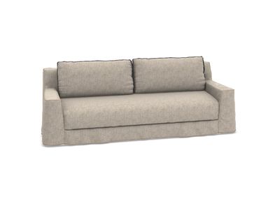 3 seater fabric sofa with removable cover GERVASONI - LOLL 12 In Stock