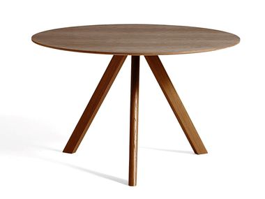 Round wooden table HAY - COPENHAGUE CPH 20 ROUND In Stock
