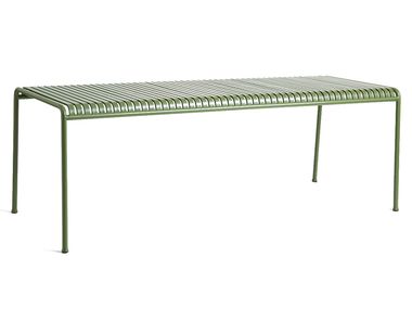 Steel table HAY - PALISSADE TABLE 220 OLIVE In Stock