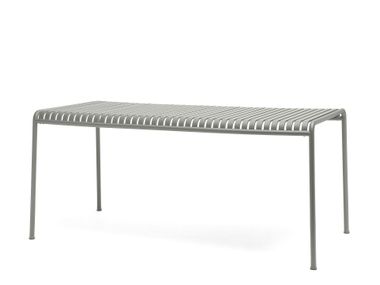 Steel garden table HAY - PALISSADE TABLE 170 SKY GREY In Stock