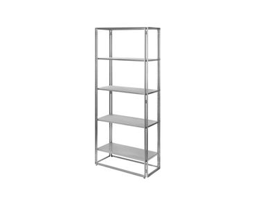 Stainless steel bookcase KRISTINA DAM - FOLDABLE SHELF In Stock