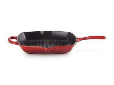 Grillpfanne aus Gusseisen LE CREUSET - EVOLUTION 26 Cerise In Stock