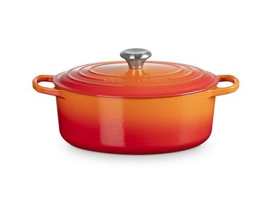 Oval Töpf aus Gusseisen LE CREUSET - EVOLUTION 29 Volcanic In Stock