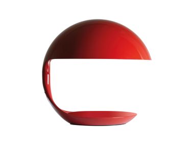 Swivel resin table lamp MARTINELLI LUCE - COBRA RED In Stock