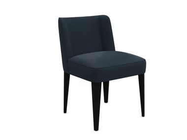 Upholstered leather chair MERIDIANI - KITA LEATHER In Stock