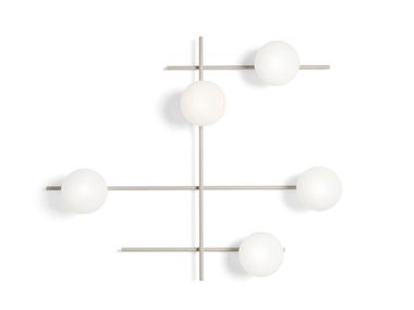 Lampada da parete / lampada da soffitto in vetro opale MILOOX - MIKADO In Stock
