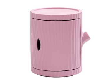 Mesita de polietileno con contenedor QEEBOO - TRONCO PINK In Stock
