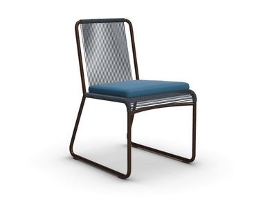 Sled base garden chair RODA - HARP 349 In Stock