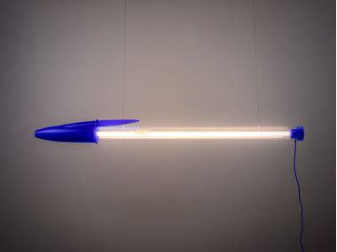 LED pendant lamp SELETTI -  BIC© Lamp Blue In Stock