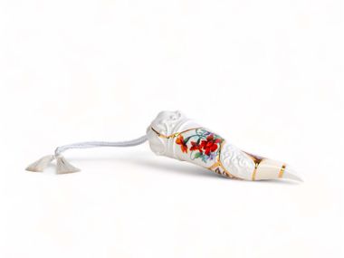 Corno portafortuna in porcellana SELETTI - KINTSUGI LUCKY HORN In Stock