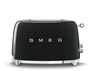 Toaster SMEG - TSF01 Black In Stock