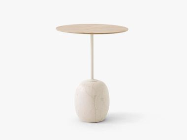 Round marble coffee table &TRADITION -  LATO LN8 In Stock