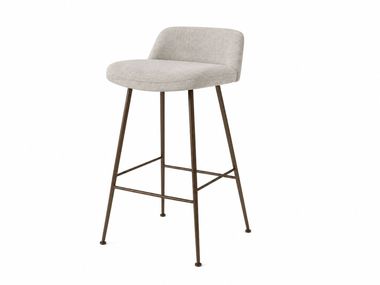 Upholstered fabric stool &TRADITION - RELY HW84 In Stock