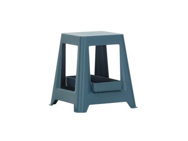 Stackable polypropylene stool VITRA - CHAP SEA BLUE In Stock
