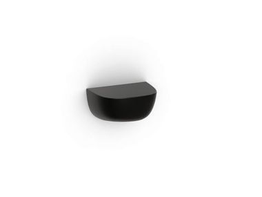 Mensola in plastica VITRA - CORNICHES S BLACK In Stock