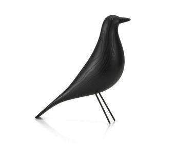 Soprammobile in legno VITRA - EAMES HOUSE BIRD BLACK ASH In Stock