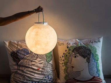 Nebulite battery lamp LUNA TAKE AWAY In-es.artdesign
