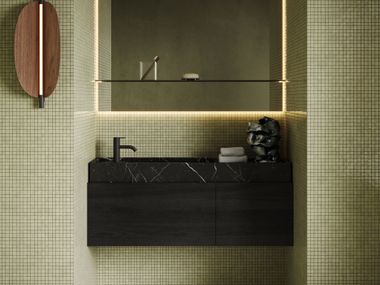 Marble washbasin countertop SCALA Inbani