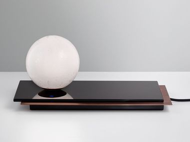 Lampada da tavolo a LED in rame e vetro con dimmer KELMO TABLE Incalmi