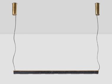 Lampada a sospensione dimmerabile a LED in marmo NEMESI Incalmi