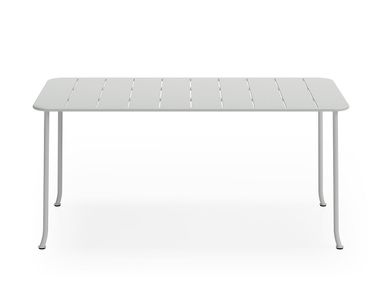 Rectangular stainless steel table DIANE RECTANGULAR TABLE Infiniti