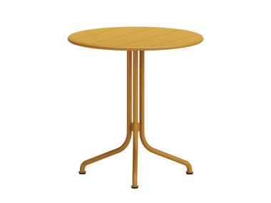 Round stainless steel table DIANE ROUND TABLE Infiniti