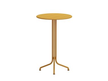 Round stainless steel high table DIANE ROUND TABLE Infiniti