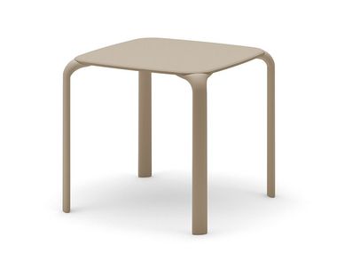 Square stackable polypropylene garden table DROP TABLE - SQUARE Infiniti