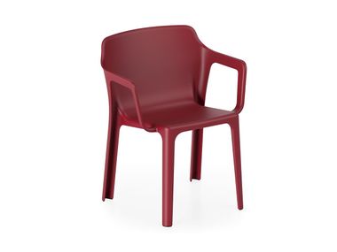 Stackable polypropylene chair with armrests LINNÉA ARMCHAIR Infiniti