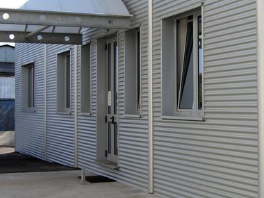 Metallbahn für Fassade ONDUL 18 Ingros Coperture