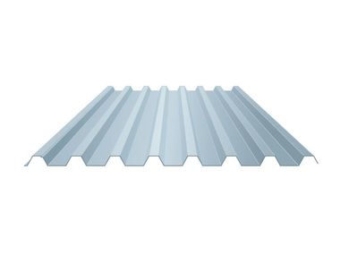 Corrugated and undulated sheet steel SILMA 6 - 8 - 28 Ingros Coperture