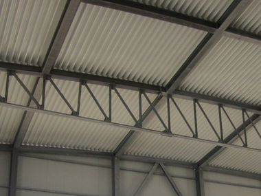 Corrugated and undulated sheet steel TECNODEC Ingros Coperture