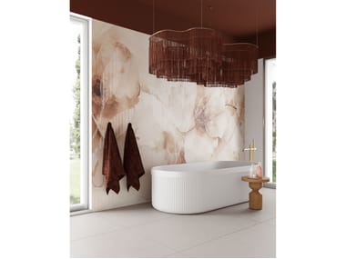 Inkiostro Bianco, NIAMEY Carta da parati panoramica lavabile