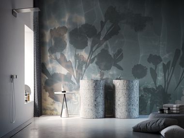 Wallpaper with floral pattern ALTEN Instabilelab