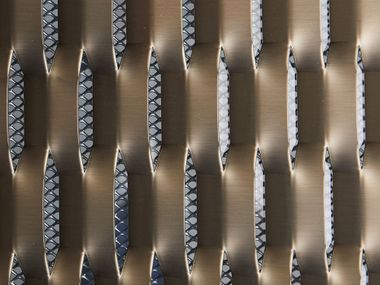 Stretched mesh for facade finish VENEZIA ItalMesh