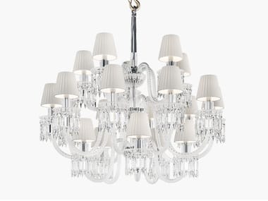 Lampadario a LED dimmerabile in cristallo EGLE Italamp